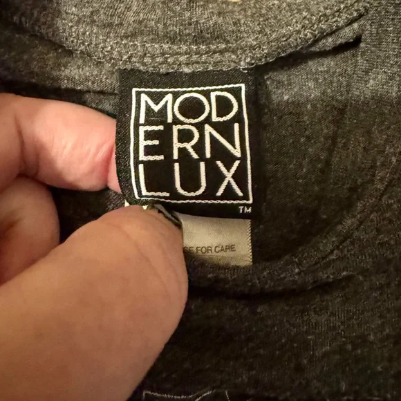 Modern Lux “Moon Child” Graphic Muscle Tank Top Cosmic Astrology XS - Picture 4 of 5